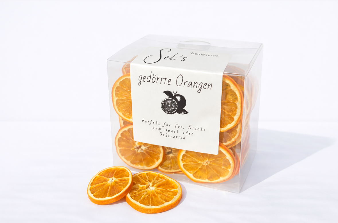 Orangenscheiben Box 80+